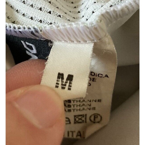 DNA Cycling Bib Cycling Shorts Size Medium Men’s Black White - Picture 5 of 9